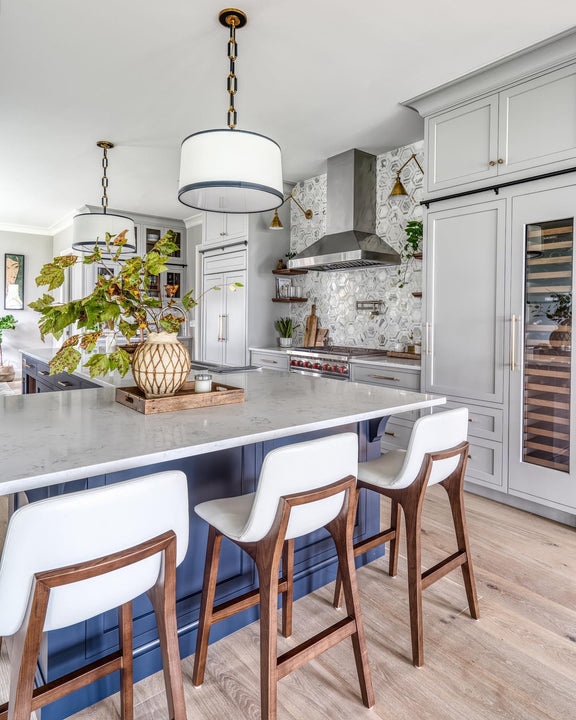 Cody Medium Hanging Shade, a premium Hanging Shade light by Visual Comfort & Co. Close - up image of its design.