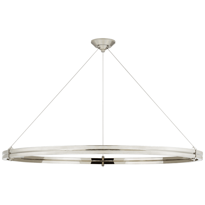 Paxton 48" Ring Chandelier, a premium Chandelier light by Visual Comfort & Co. Close - up image of its design.