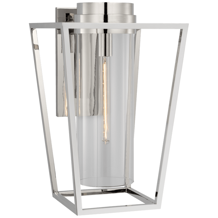 Presidio Medium Bracketed Sconce, a premium Decorative light by Visual Comfort & Co. Close - up image of its design.