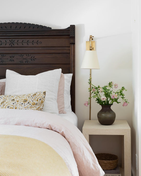 Graves Pivoting Sconce, a premium Functional light by Visual Comfort & Co. Close - up image of its design.