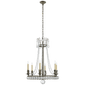 Regency Medium Chandelier, a premium Chandelier light by Visual Comfort & Co. Close - up image of its design.