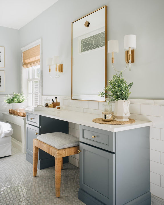 Vivian Double Sconce, a premium Decorative light by Visual Comfort & Co. Close - up image of its design.