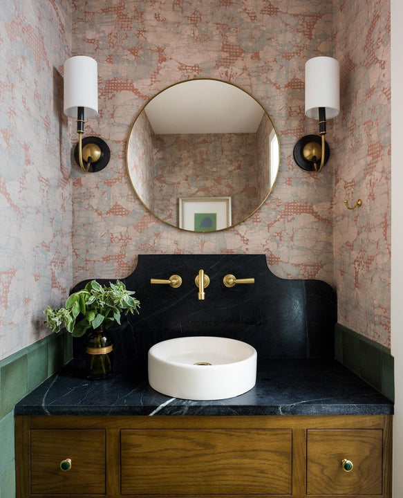 Elkins Sconce, a premium Decorative light by Visual Comfort & Co. Close - up image of its design.