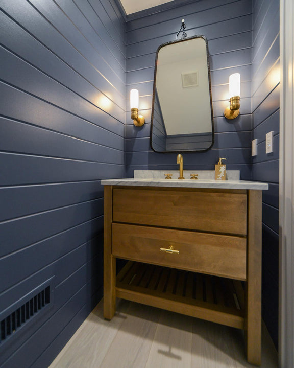 Graydon Single Bath Light, a premium Bath light by Visual Comfort & Co. Close - up image of its design.