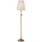 Bryant 27" Adjustable Cordless Table Lamp - Hand-Rubbed Antique Brass / Linen