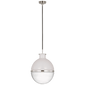 Maxey 14" Globe Pendant, a premium Pendant light by Visual Comfort & Co. Close - up image of its design.