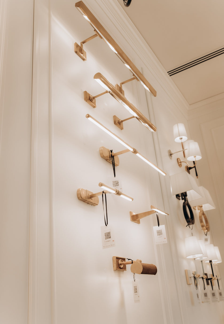 Langley 24" Picture Light, a premium Picture light by Visual Comfort & Co. Close - up image of its design.