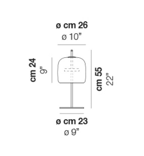 Jube Medium Table Lamp Blueprint