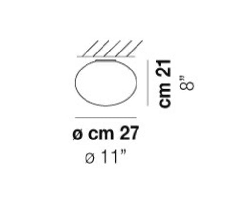 Lucciola Small Wall Lamp Blueprint