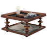 Walnut / Vetro/Pietra