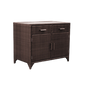 Credenza Madison 2 ante - Mocca / Piano in ceramica