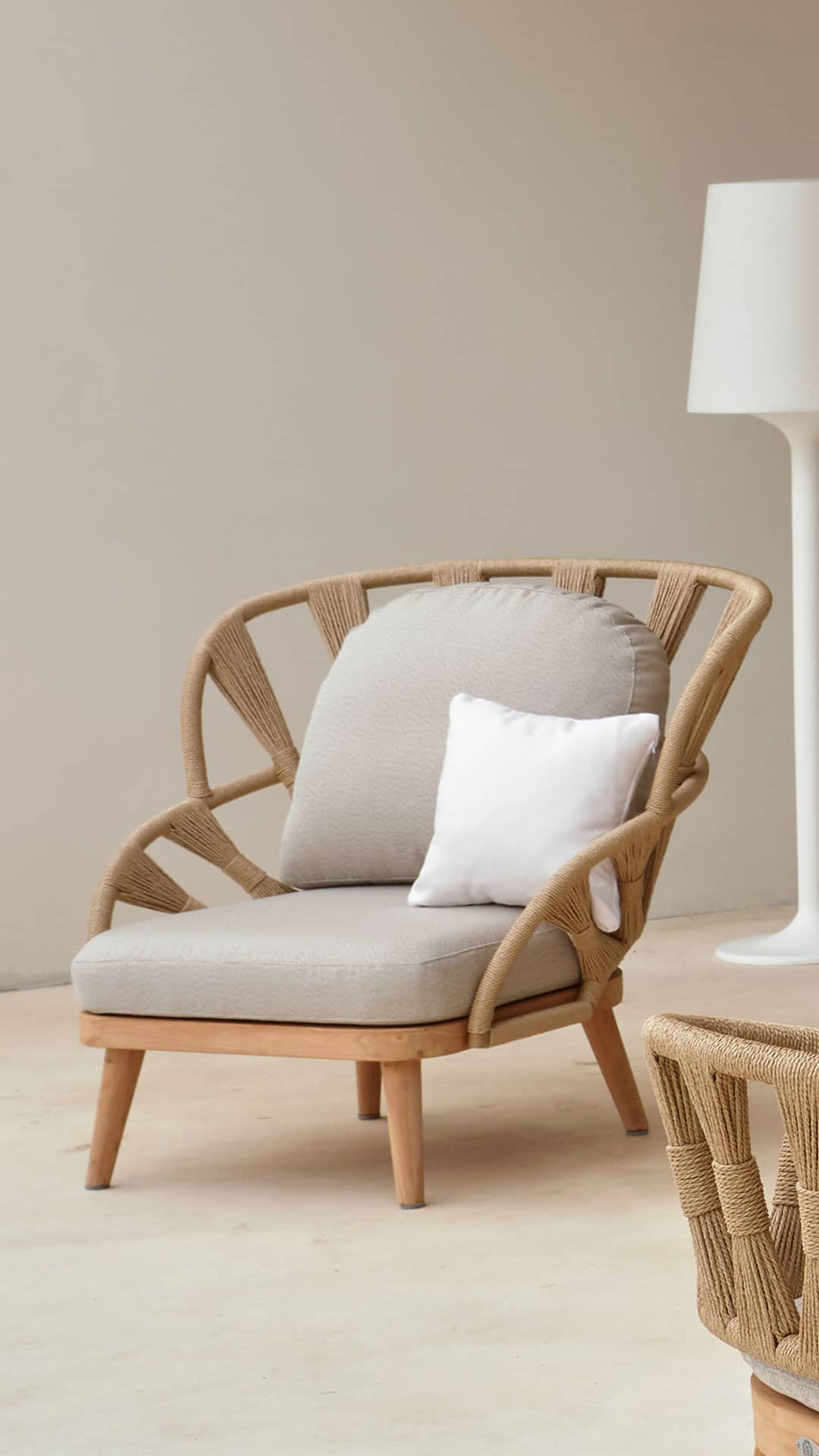 Krabi High Back Armchair