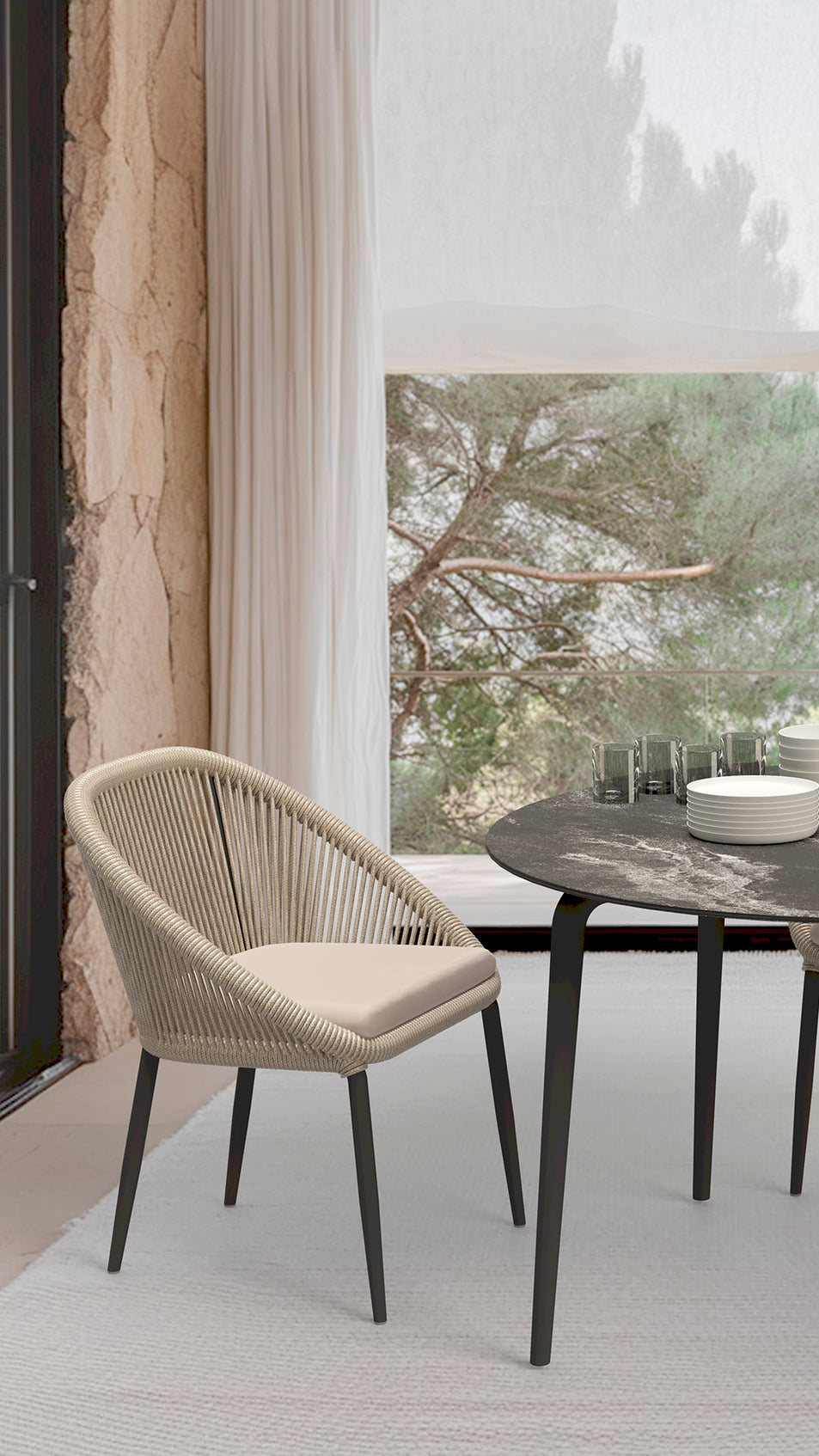 Rodona Dining Table Ø120