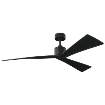 Adler 60 Ceiling Fan in Matte Black with Matte Black Blades