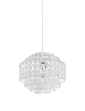 Lampada a sospensione Minigiogali SP 65 - Glossy Chrome / bianco