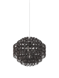 Lampada a sospensione Minigiogali SP 65 - Glossy Chrome / nero