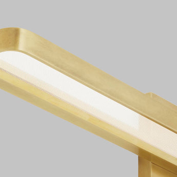 Banda 24" Bath Sconce in Natural Brass