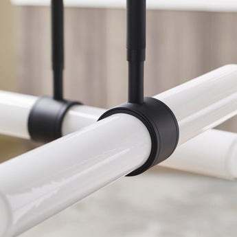 Calumn 4-Light Chandelier in Nightshade Black