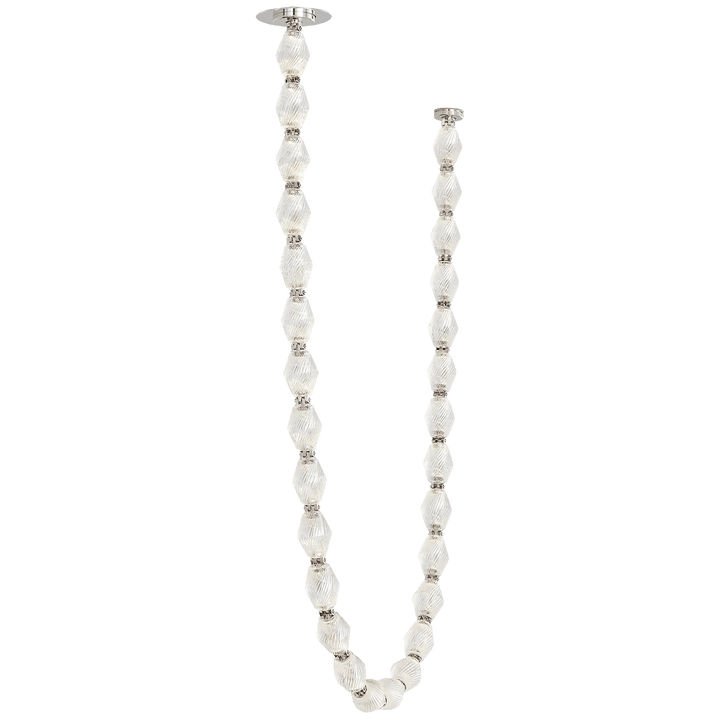 Collier 84 Chandelier, a premium Chandelier light by Visual Comfort & Co. Close - up image of its design.