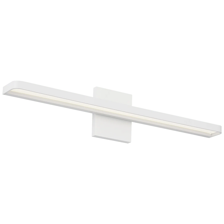 Banda 24" Bath Sconce, a premium Bath light by Visual Comfort & Co. Close - up image of its design.