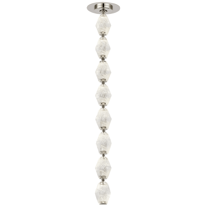 Collier 24 Pendant, a premium Pendant light by Visual Comfort & Co. Close - up image of its design.