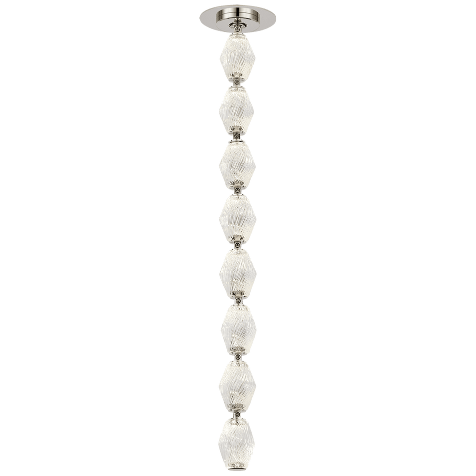 Collier 24 Pendant, a premium Pendant light by Visual Comfort & Co. Close - up image of its design.