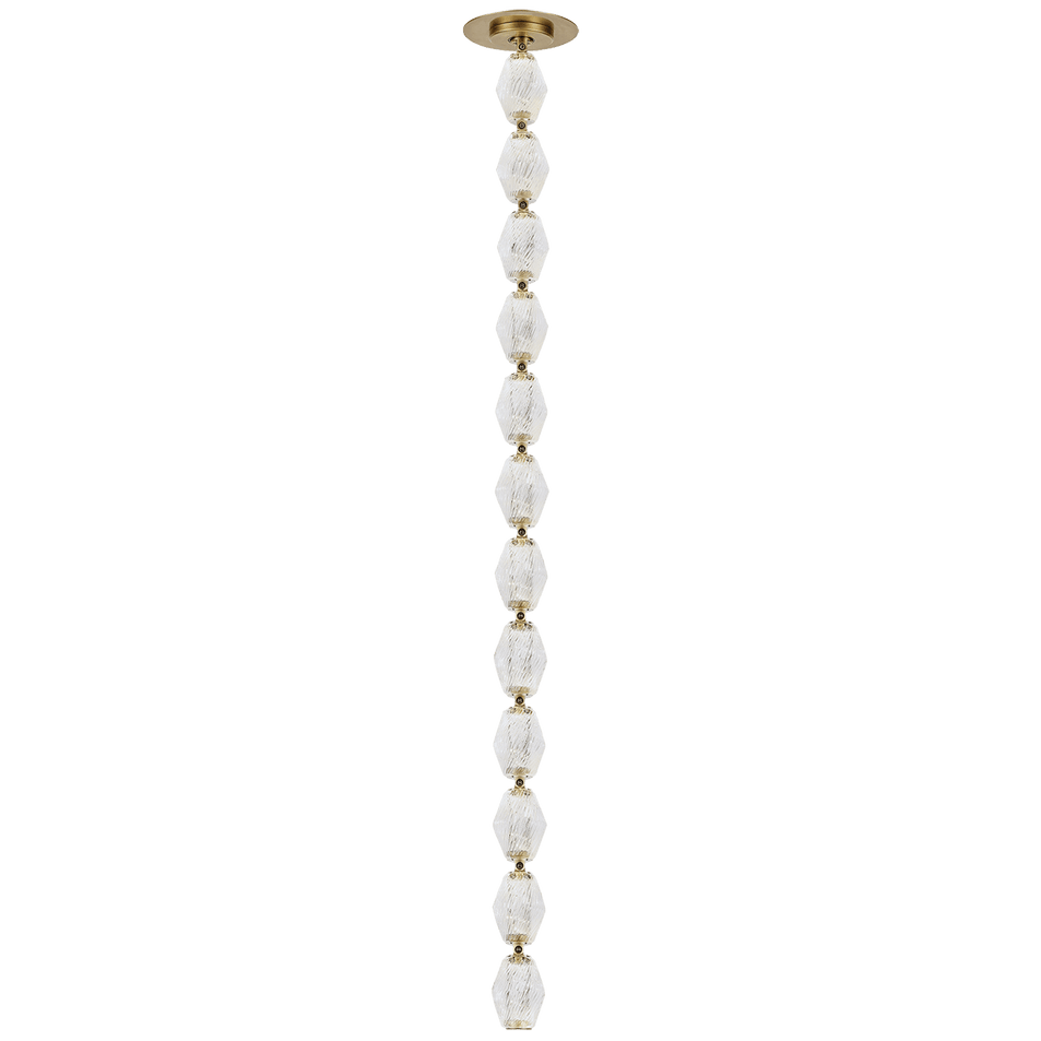 Collier 36 Pendant, a premium Pendant light by Visual Comfort & Co. Close - up image of its design.