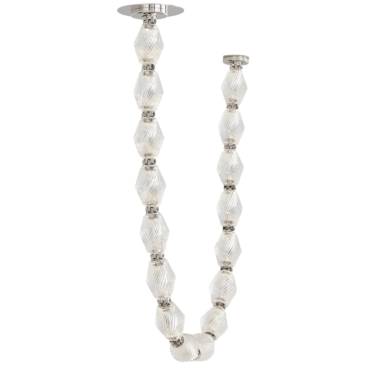 Collier 48 Pendant, a premium Pendant light by Visual Comfort & Co. Close - up image of its design.