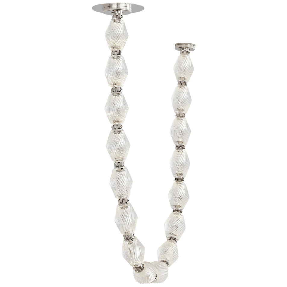 Collier 48 Pendant, a premium Pendant light by Visual Comfort & Co. Close - up image of its design.