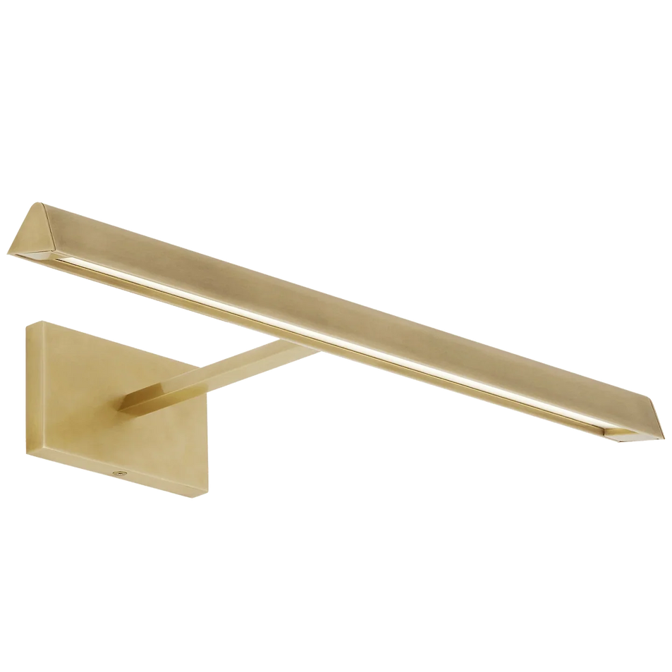 Dessau 18 Picture Light, a premium Picture light by Visual Comfort & Co. Close - up image of its design.