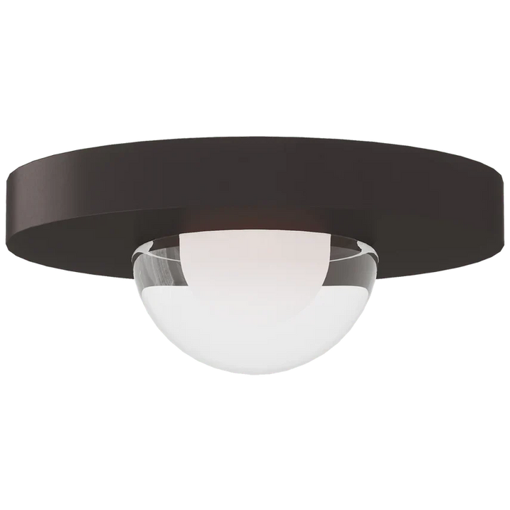 Ebell Mini Flush Mount, a premium Flush Mount light by Visual Comfort & Co. Close - up image of its design.