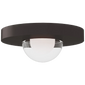 Ebell Mini Flush Mount, a premium Flush Mount light by Visual Comfort & Co. Close - up image of its design.