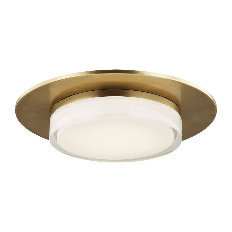 Sen 17 Flush Mount, a premium Flush Mount light by Visual Comfort & Co. Close - up image of its design.