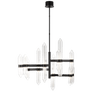 Langston Large Chandelier, a premium Chandelier light by Visual Comfort & Co. Close - up image of its design.