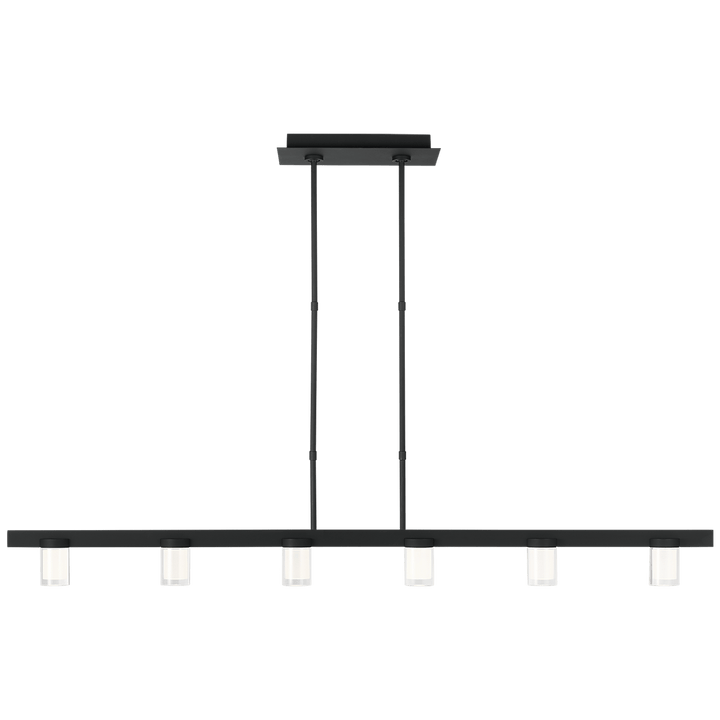 Esfera Large Linear, a premium Linear light by Visual Comfort & Co. Close - up image of its design.