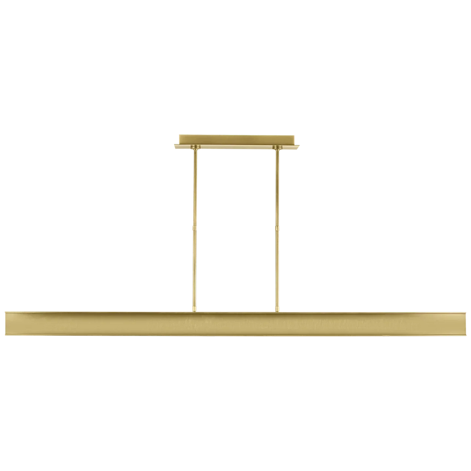 I - Beam 72 Linear Suspension, a premium Linear light by Visual Comfort & Co. Close - up image of its design.