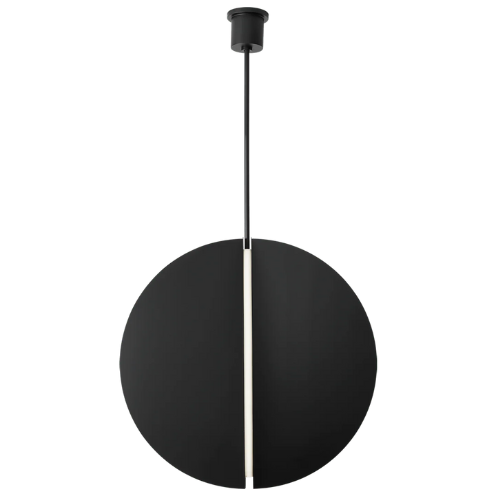 Bau 36" Pendant, a premium Pendant light by Visual Comfort & Co. Close - up image of its design.