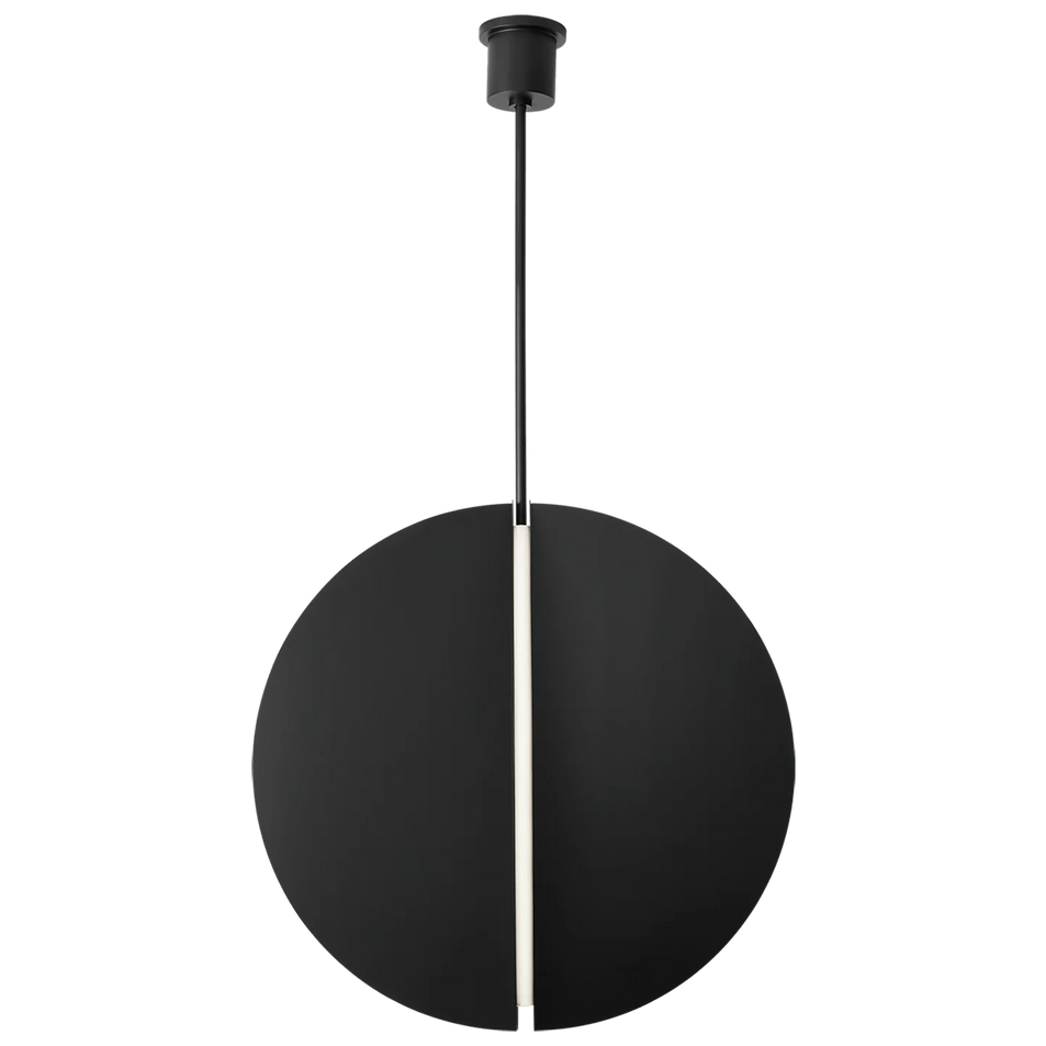 Bau 36" Pendant, a premium Pendant light by Visual Comfort & Co. Close - up image of its design.