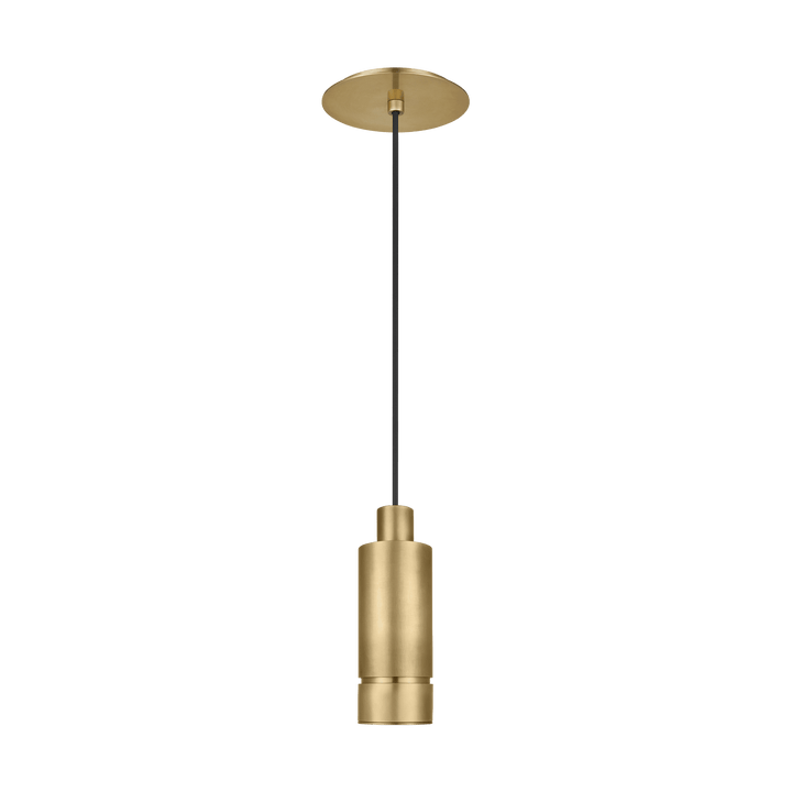 Sottile Small Pendant, a premium Pendant light by Visual Comfort & Co. Close - up image of its design.