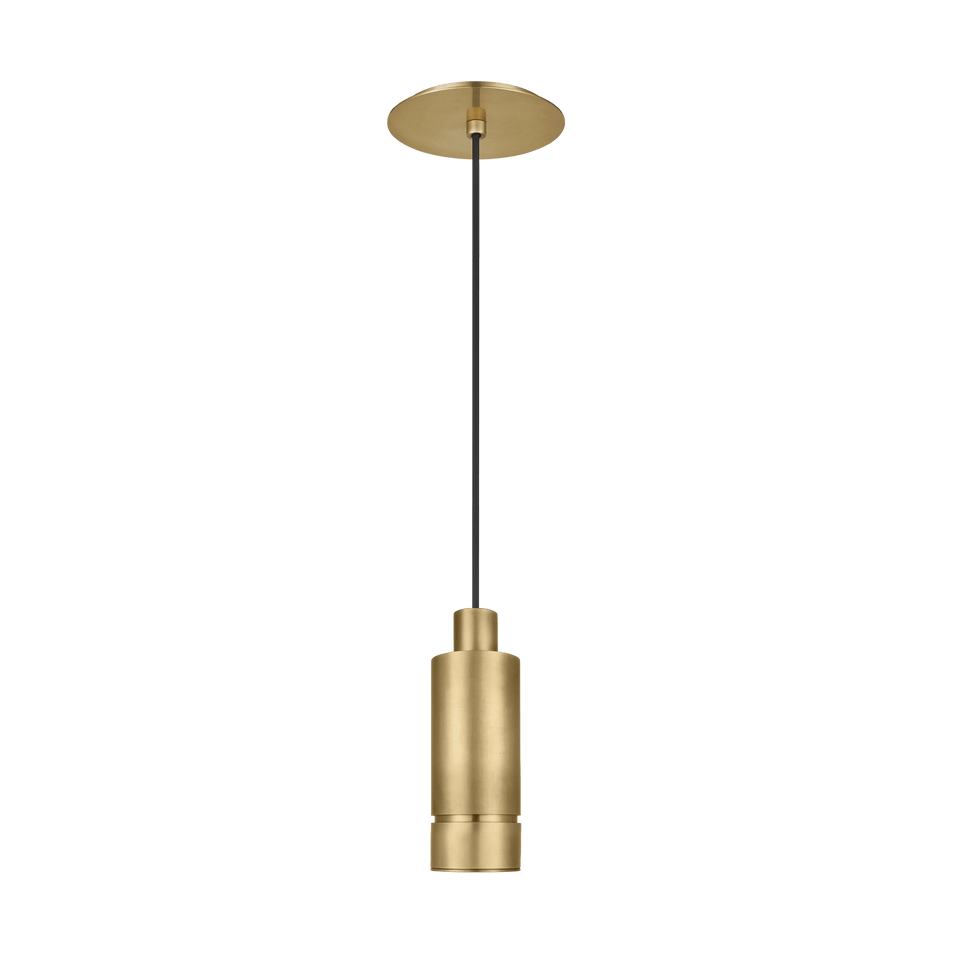 Sottile Small Pendant, a premium Pendant light by Visual Comfort & Co. Close - up image of its design.