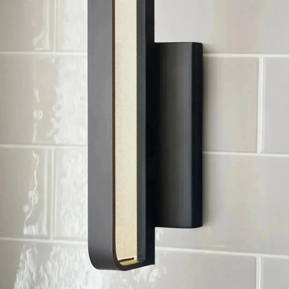 Banda 13 Wall/Bath, a premium Bath light by Visual Comfort & Co. Close - up image of its design.