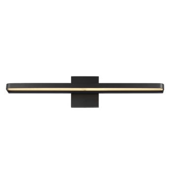 Banda 24" Bath Sconce in Matte Black