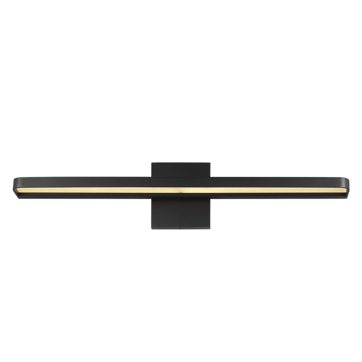 Banda 24" Bath Sconce in Matte Black