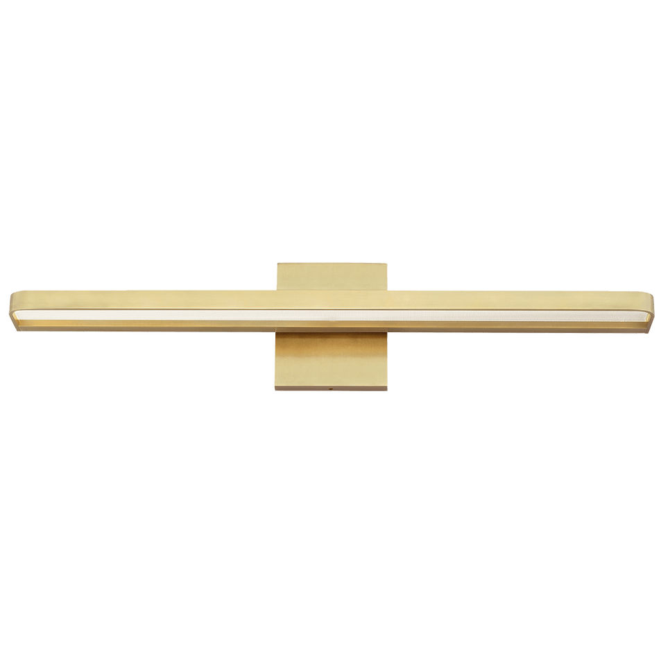 Banda 24" Bath Sconce in Natural Brass