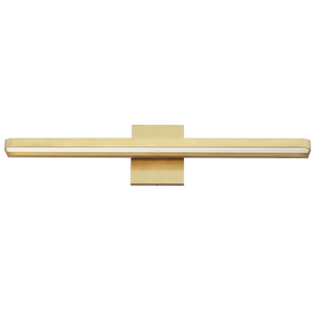 Banda 24" Bath Sconce in Natural Brass