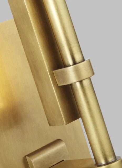 Kal Small Sconce, a premium Bath light by Visual Comfort & Co. Close - up image of its design.