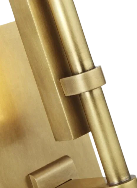 Kal Small Sconce, a premium Bath light by Visual Comfort & Co. Close - up image of its design.