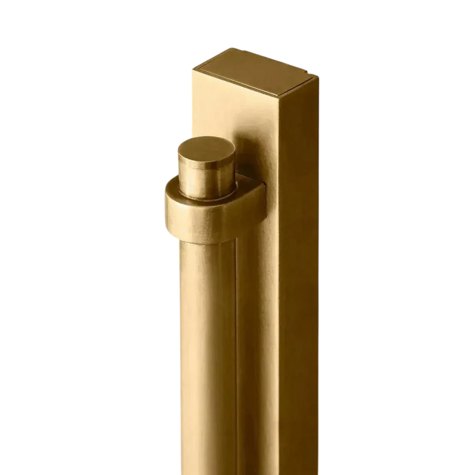 Kal Small Sconce, a premium Bath light by Visual Comfort & Co. Close - up image of its design.