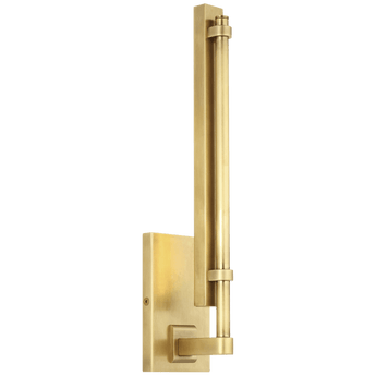 Kal Small Sconce in Natural Brass