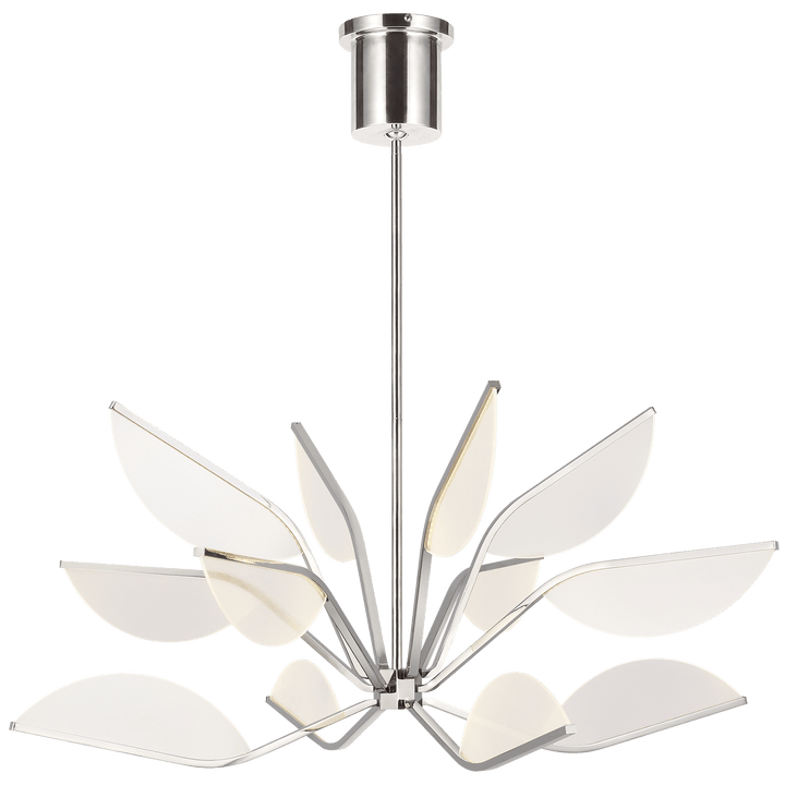 Belterra 38 Chandelier in Polished Nickel